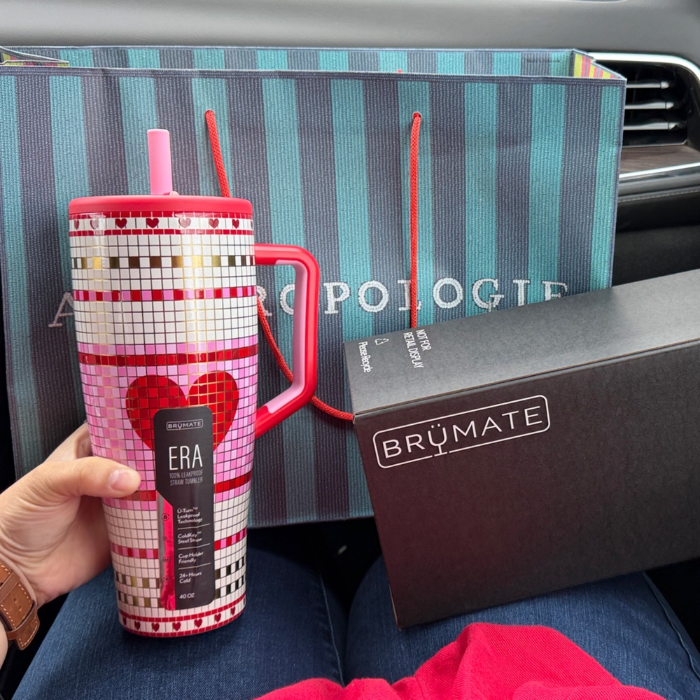 BrüMate Red and Gold Drinkware Tumbler
